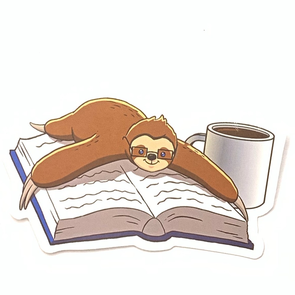 Sloth Vinyl Sticker - Picture 1 of 2